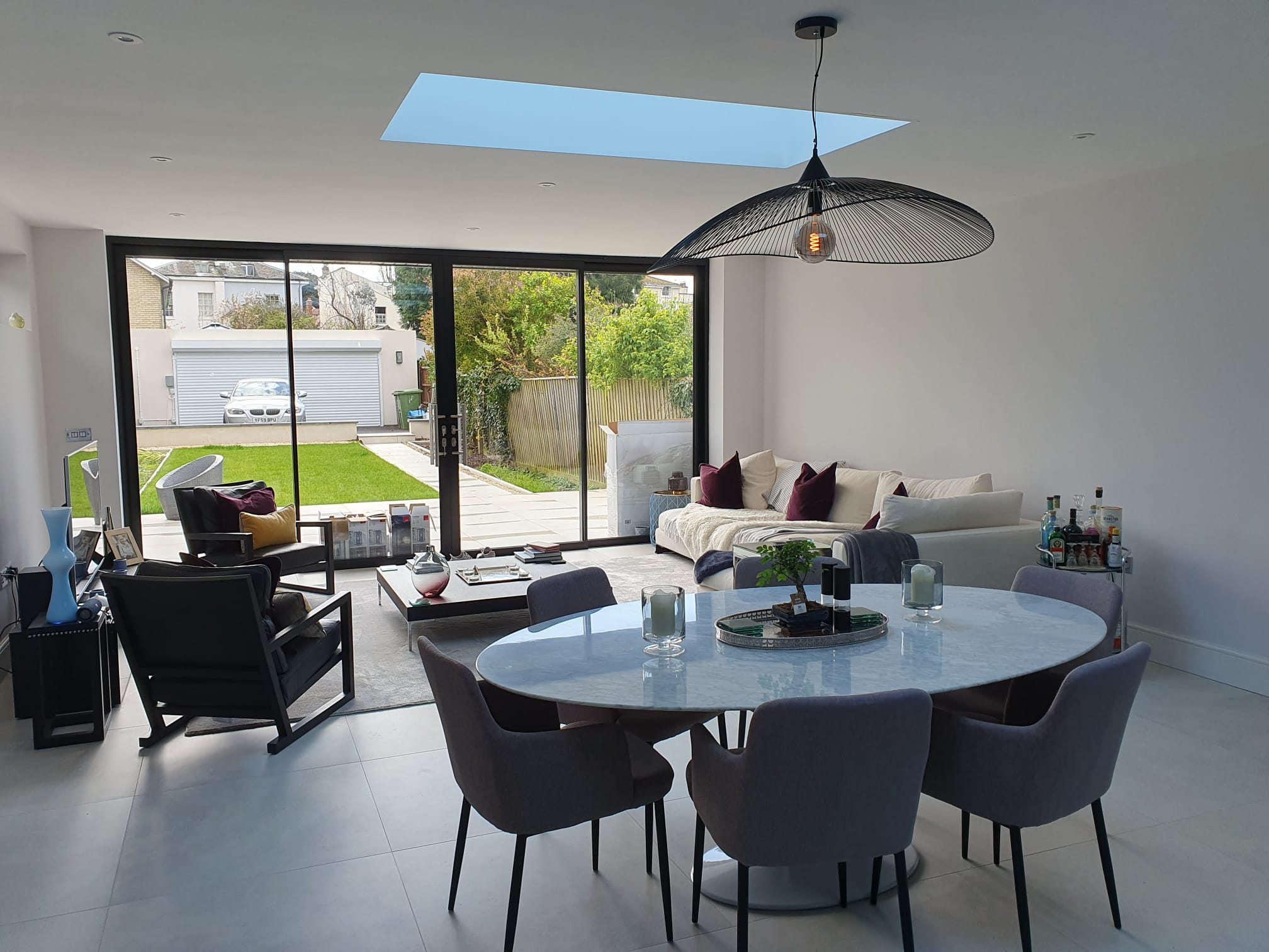 Home extension completed